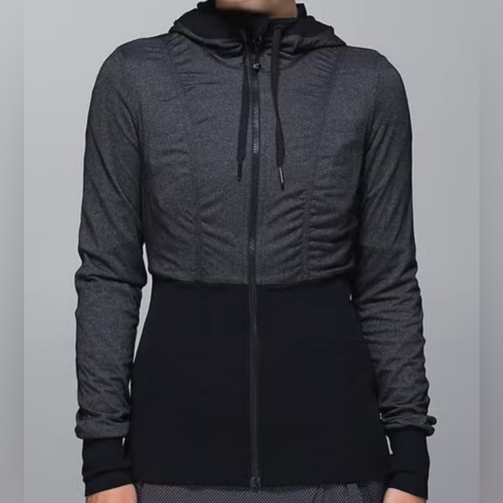 ⚫️ Lululemon Reversible Define Jacket | Black/Heathered Grey | Size 4